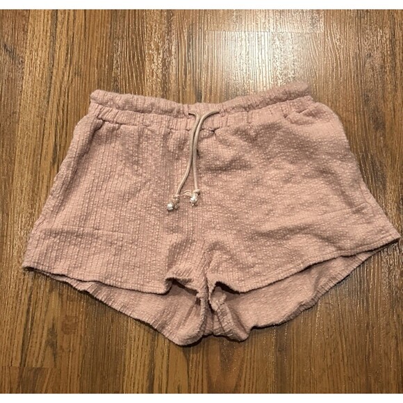 Mable Cardigan Set Haley Crop Womens Large Rose Shorts Pockets Lounge Casual - Picture 11 of 14